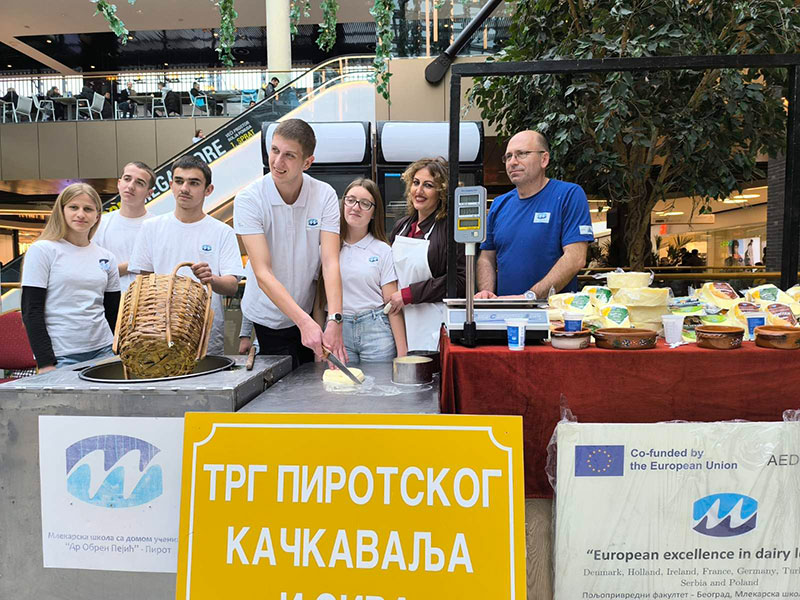 Признање за нашу школу на Balkan cheese фестивалу